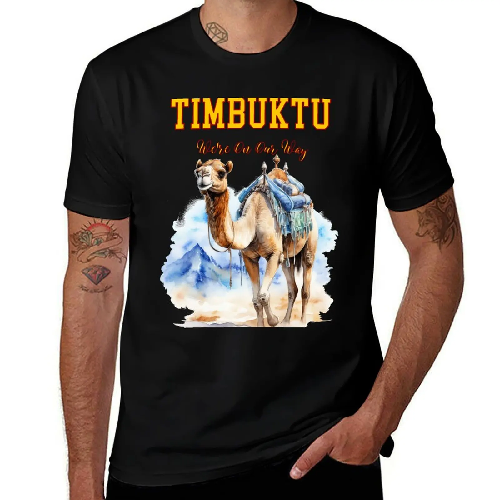 Journey to Timbuktu: Camel Expedition T-Shirt kawaii clothes tees croswit shirt man shirts men
Journey to Timbuktu: Camel Expedition T-Shirt kawaii clothes tees croswit shirt man shirts men