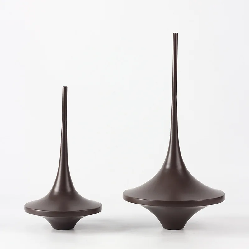Metal Handicraft Geometric Long Rod Top Spinning Top Roundness Metal Crafts Decorative Figurines Home Decoration Accessories
Metal Handicraft Geometric Long Rod Top Spinning Top Roundness Metal Crafts Decorative Figurines Home Decoration Accessories