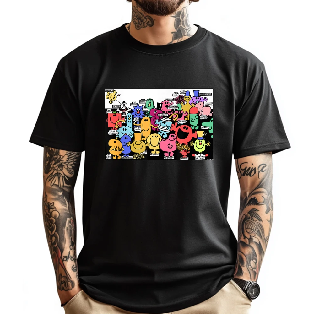 Retro Colourful Comic Book Scene Cream T Shirt Men's Shirts Character Printed T-Shirt Free Shipping Clothes Korean
Retro Colourful Comic Book Scene Cream T Shirt Men's Shirts Character Printed T-Shirt Free Shipping Clothes Korean