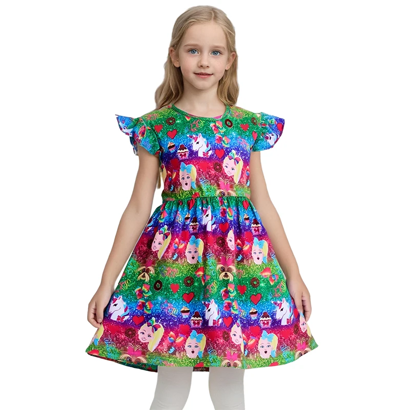 Lovely JOJO Girls And Unicorn Printed Girls Dress Children Girls Milksilk Sleeveless Clothings O-Neck Cartoon Anmial Dress
Lovely JOJO Girls And Unicorn Printed Girls Dress Children Girls Milksilk Sleeveless Clothings O-Neck Cartoon Anmial Dress
