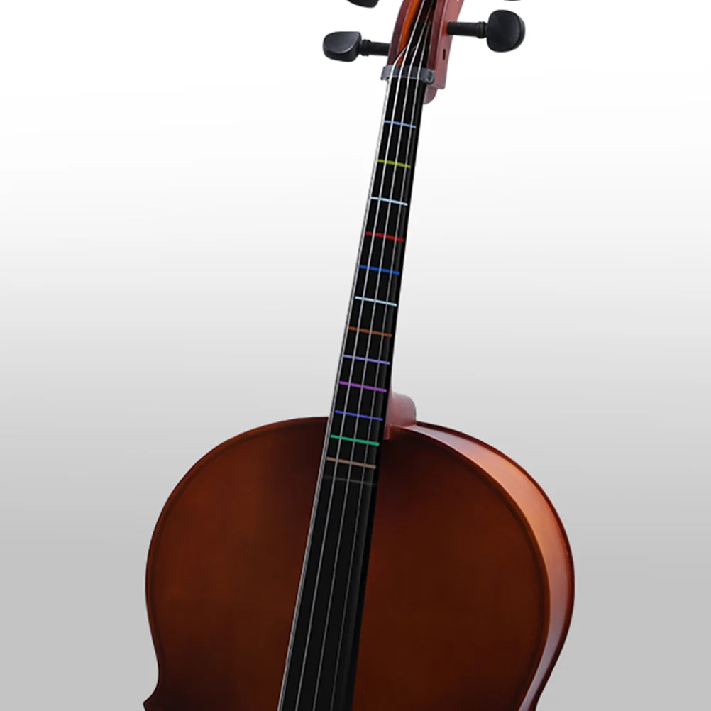 Cello Finger Sticker Practical Fret Fingerboard Label Sticker Finger Position Marker for 4/4 Size Cello (Yellow)
Cello Finger Sticker Practical Fret Fingerboard Label Sticker Finger Position Marker for 4/4 Size Cello (Yellow)