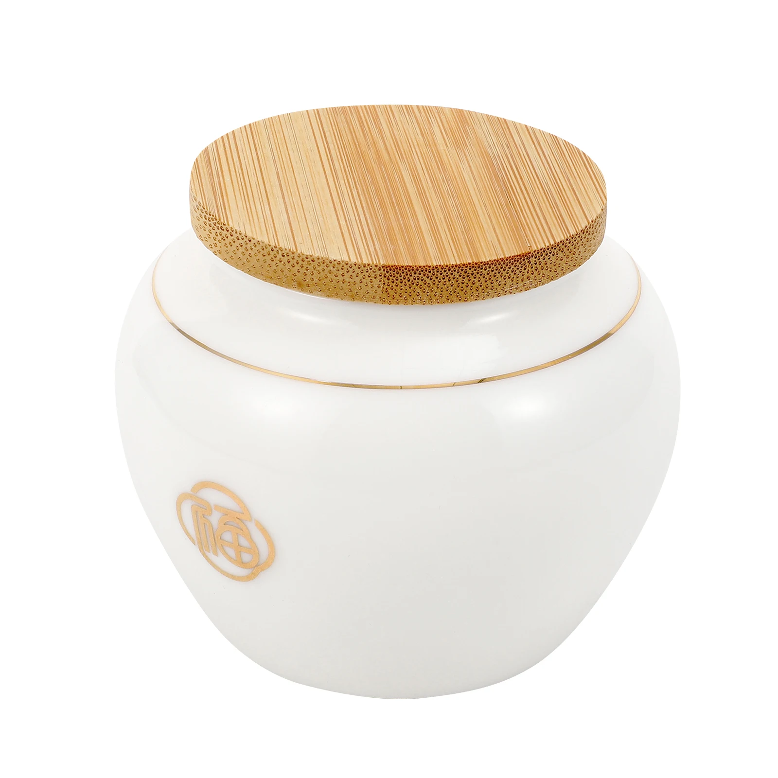 Ceramic Tea Canister Storage Jar for Tea Leaf Container Food Sealed Home Kitchen 500ml Capacity Round Details Exquisite Gift
Ceramic Tea Canister Storage Jar for Tea Leaf Container Food Sealed Home Kitchen 500ml Capacity Round Details Exquisite Gift