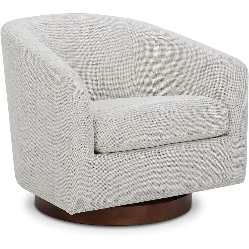 Fully Assembled Fabric Barrel Armchair with Upholstery, Certified for Living Room, Bedroom, and Office, Ivory
Fully Assembled Fabric Barrel Armchair with Upholstery, Certified for Living Room, Bedroom, and Office, Ivory