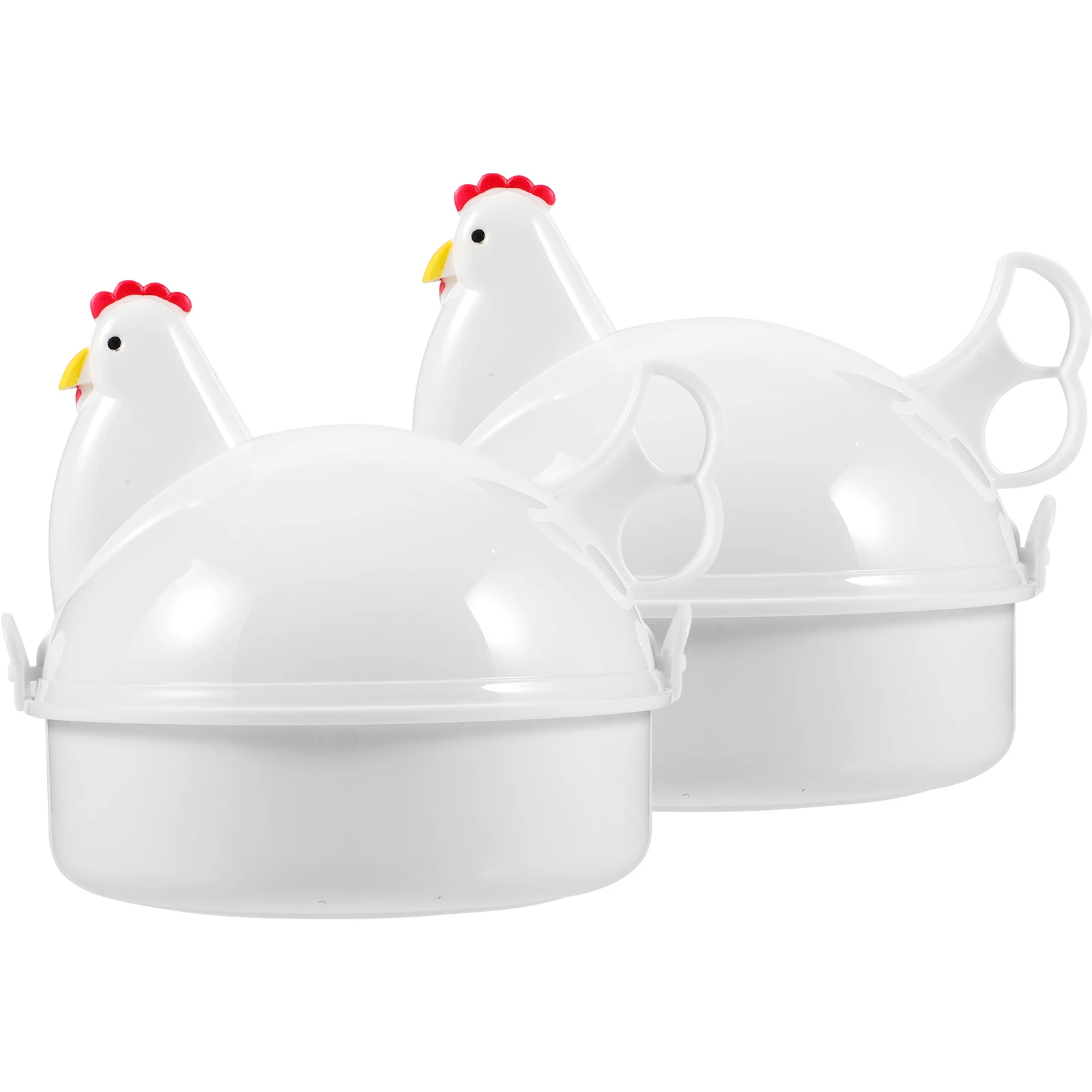 2 Pcs Microwave Egg Steamer Reusable Kitchen Egg Cooker Daily Use Household Plastic Metal Easy Clean Heat Resistance
2 Pcs Microwave Egg Steamer Reusable Kitchen Egg Cooker Daily Use Household Plastic Metal Easy Clean Heat Resistance