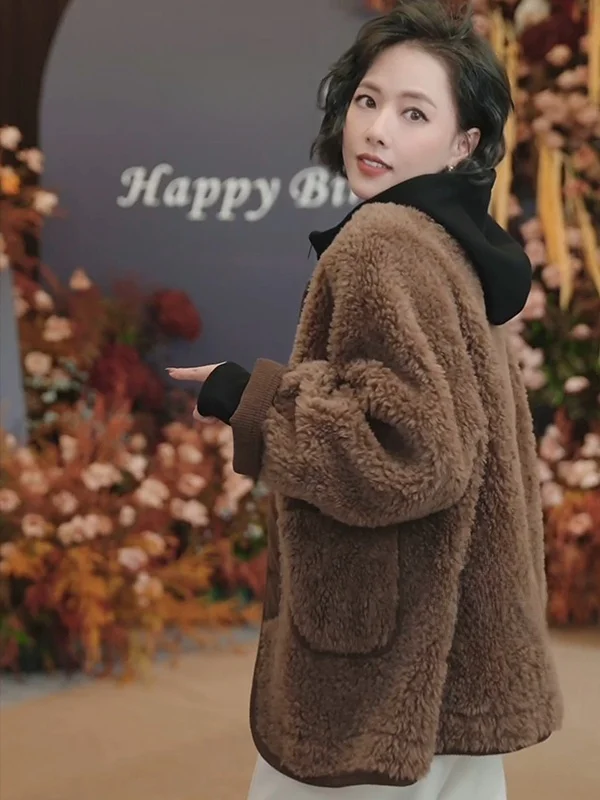 Wear-resistant Warm Woolen Coat Women's round Ne Outerwear Autumn Winter Top Button Design Casual Sli Commute Sle
Wear-resistant Warm Woolen Coat Women's round Ne Outerwear Autumn Winter Top Button Design Casual Sli Commute Sle