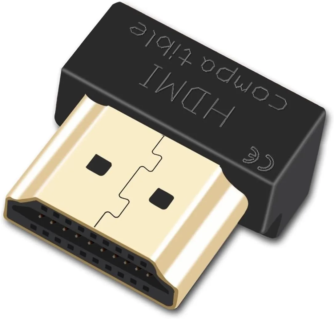 EVanlak 8K 4K120hz HDMI Virtual Display Adapter-Emulate Monitor Display Headless Connector for Superior Display Quality at EDID
EVanlak 8K 4K120hz HDMI Virtual Display Adapter-Emulate Monitor Display Headless Connector for Superior Display Quality at EDID