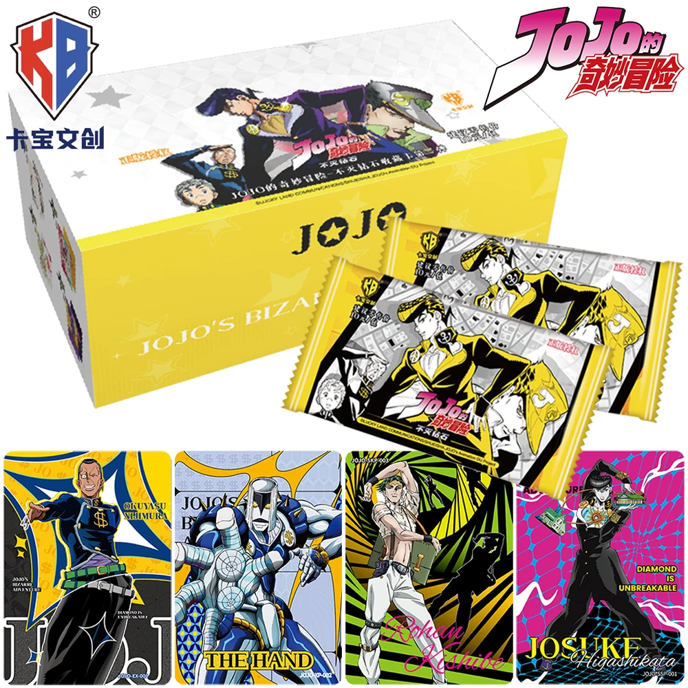 KABAO Official JoJo's Bizarre Adventure Collection Cards Battle Passion Fantasy Anime Exquisite Design Cards Toys Peripherals
KABAO Official JoJo's Bizarre Adventure Collection Cards Battle Passion Fantasy Anime Exquisite Design Cards Toys Peripherals