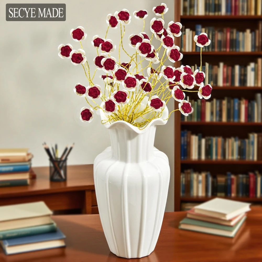 Home Decoration Crafts Decoration Red Plum Simulation Flower DIY Material Package Vase Filling Material K64
Home Decoration Crafts Decoration Red Plum Simulation Flower DIY Material Package Vase Filling Material K64