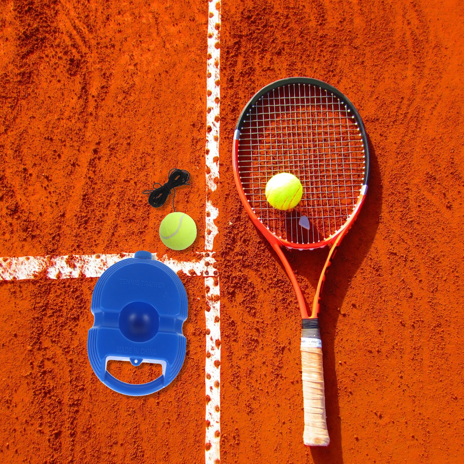 1 комплект портативного теннисного набора для тренировок с тремя мягкими цветными мячами, нескользящей подставкой и отскоком для детей и всей семьи, для игр в помещении и на улице
1 комплект портативного теннисного набора для тренировок с тремя мягкими цветными мячами, нескользящей подставкой и отскоком для детей и всей семьи, для игр в помещении и на улице