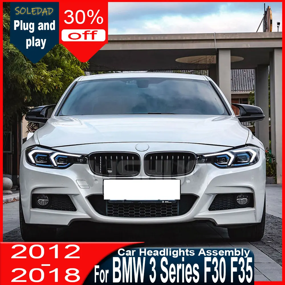 Car headlights For BMW F30 2013 2014 2015 2016 -2019 F35 Headlights 3 Series DRL Turn Signal High Beam Angel Eye Projector Lens
Car headlights For BMW F30 2013 2014 2015 2016 -2019 F35 Headlights 3 Series DRL Turn Signal High Beam Angel Eye Projector Lens