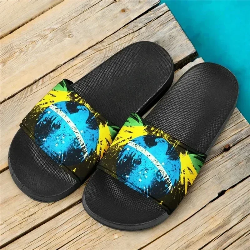 Brazil Flag Print Women Slipper For Home Casual Indoor Outdoor Flat Slide Sandals Ladies Non-slip Beach Shoes
Brazil Flag Print Women Slipper For Home Casual Indoor Outdoor Flat Slide Sandals Ladies Non-slip Beach Shoes