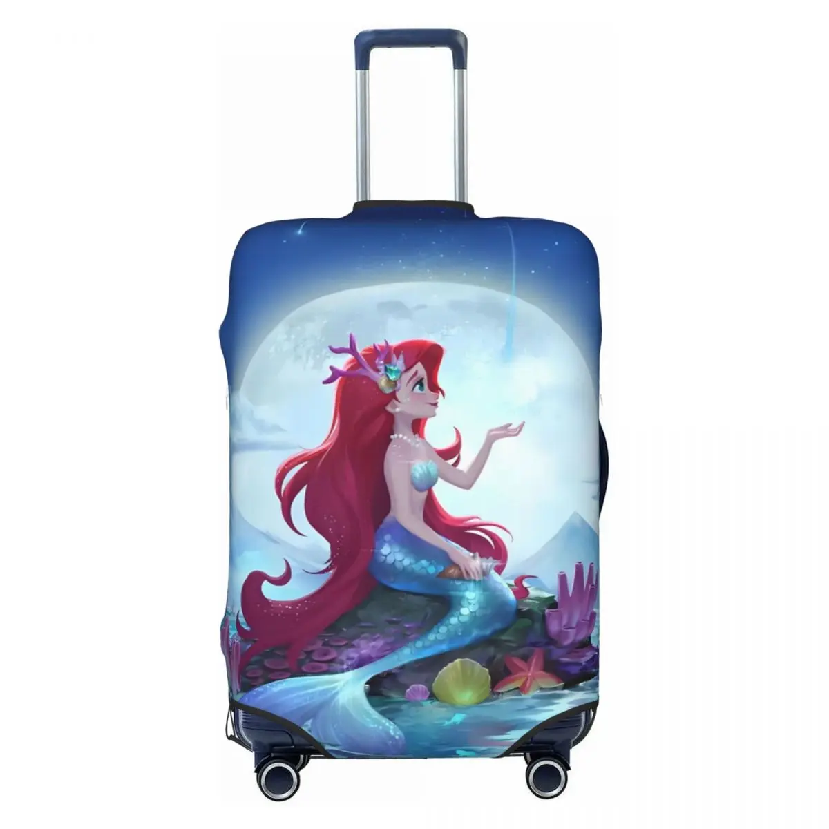 Custom The Little Mermaid Luggage Cover Funny Classical Anime Suitcase Protector Covers Suit For 18-32 inch
Custom The Little Mermaid Luggage Cover Funny Classical Anime Suitcase Protector Covers Suit For 18-32 inch