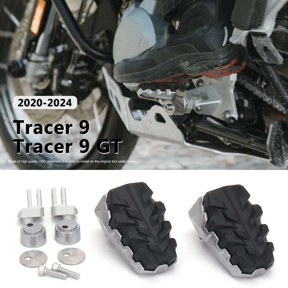 Tracer 9 GT 2020-2024 Motorcycle Front Foot Pegs Pedal Extension Pad Foot Rest Enlarged Plate For Yamaha Tracer9 GT Tracer9GT
Tracer 9 GT 2020-2024 Motorcycle Front Foot Pegs Pedal Extension Pad Foot Rest Enlarged Plate For Yamaha Tracer9 GT Tracer9GT