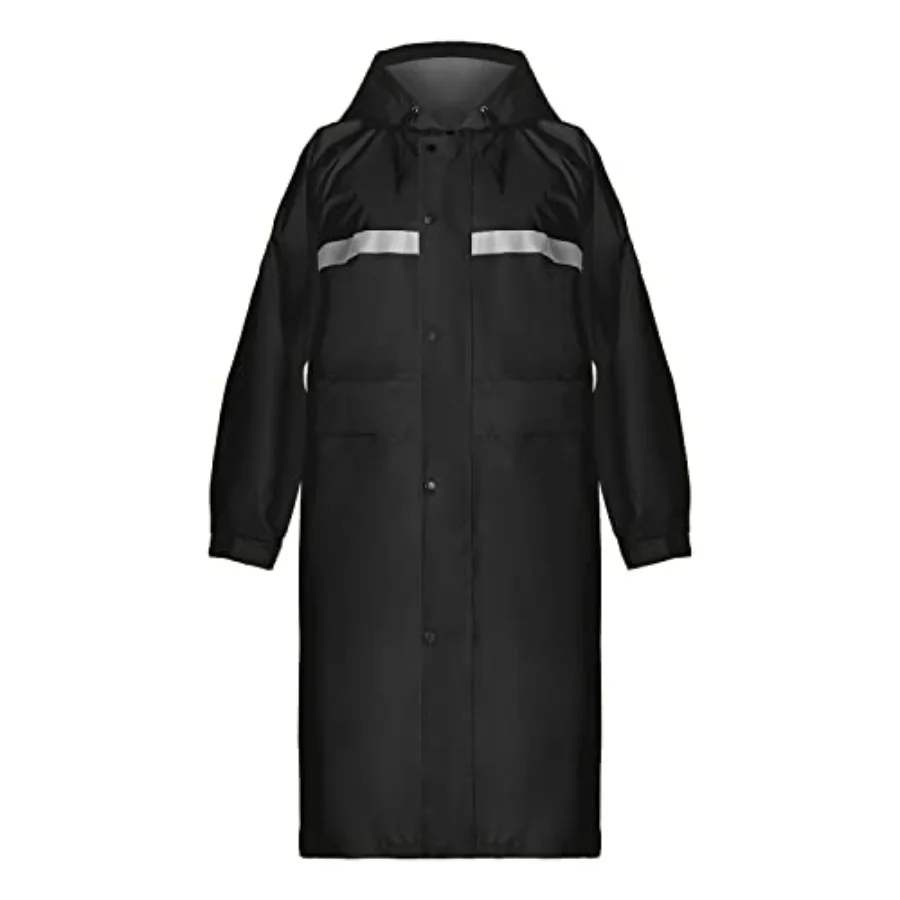 Long Hooded Raincoat Safety Waterproof Emergency Rain Jacket Poncho for Men Women Adults
Long Hooded Raincoat Safety Waterproof Emergency Rain Jacket Poncho for Men Women Adults