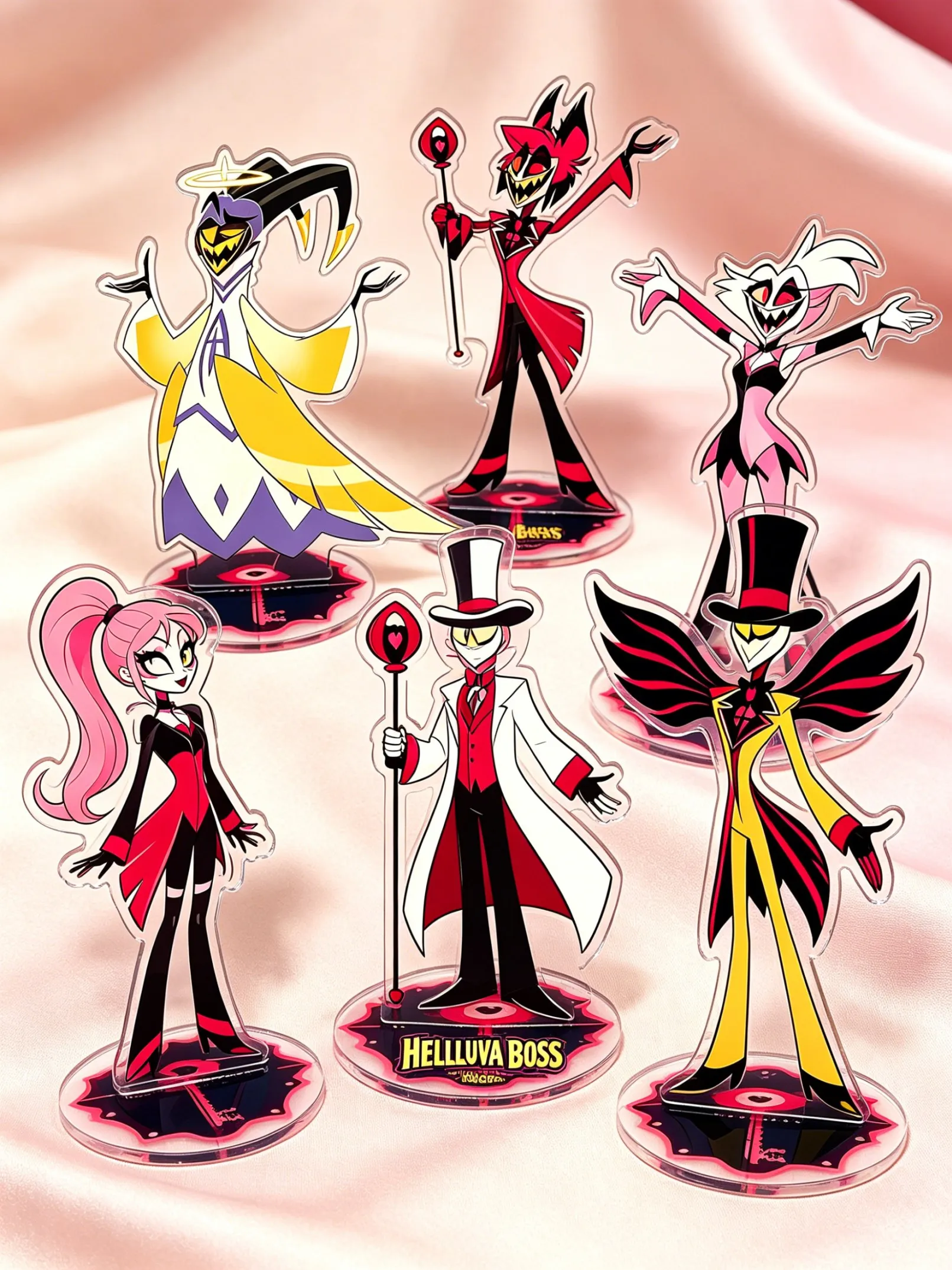 2026 NEW Anime Hazbin Hotel Valentino 15CM Acrylic Stand Figure Desktop Decor Original Hand made Cute Keychain Fans Gifts
2026 NEW Anime Hazbin Hotel Valentino 15CM Acrylic Stand Figure Desktop Decor Original Hand made Cute Keychain Fans Gifts
