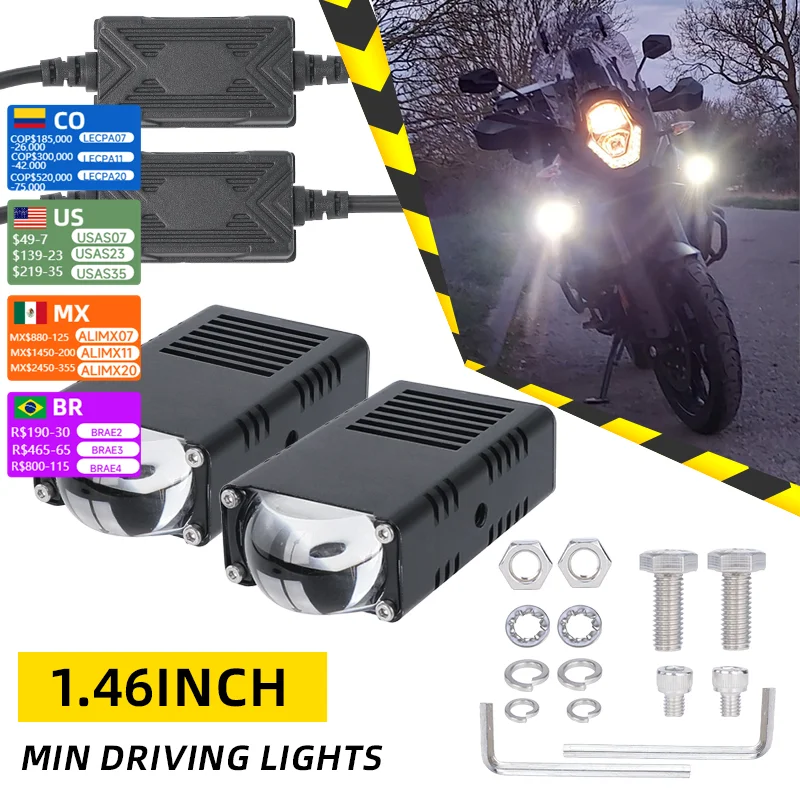 SENLO T1Plus 50W Universal Auto Led Lights Low/High Beam Waterproof Rate IP68 Led Foggers MINI Driving Light for Car Accessories
SENLO T1Plus 50W Universal Auto Led Lights Low/High Beam Waterproof Rate IP68 Led Foggers MINI Driving Light for Car Accessories