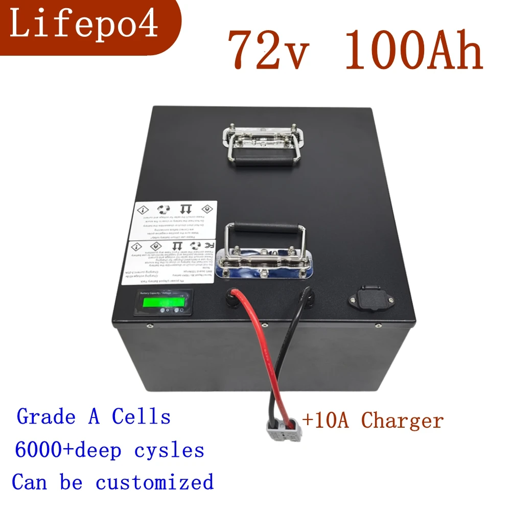 Batterie veFepo4 72V 100Ah avec BMS puissant 7000w 10000w, pour voiture électrique à basse vitesse, avec chargeur 87.6V 10A
Batterie veFepo4 72V 100Ah avec BMS puissant 7000w 10000w, pour voiture électrique à basse vitesse, avec chargeur 87.6V 10A