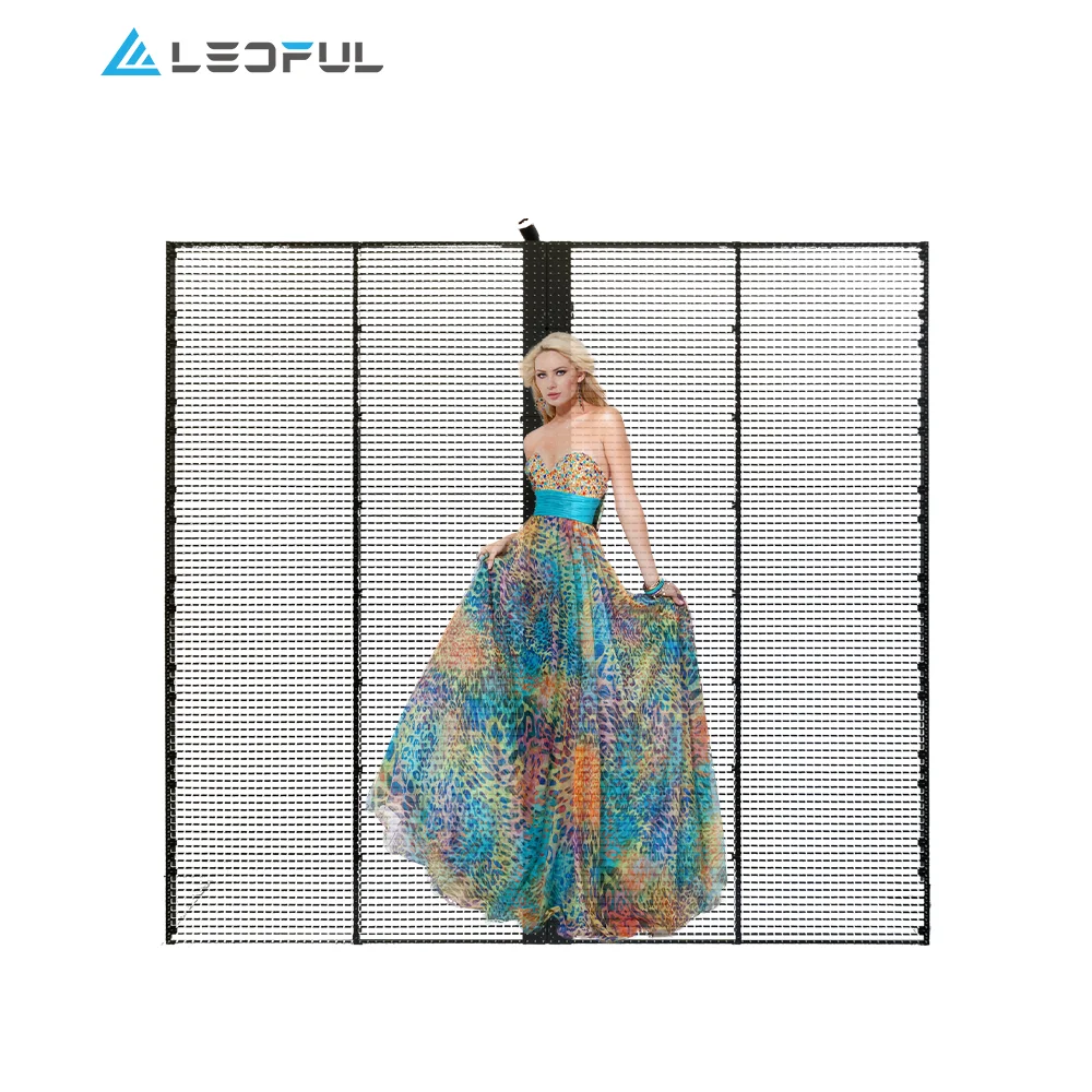 Indoor Semi-Outdoor P2.8 P3.9 P7.8 P10.4 See Through High Transparency Curtain Transparent LED Screen
Indoor Semi-Outdoor P2.8 P3.9 P7.8 P10.4 See Through High Transparency Curtain Transparent LED Screen