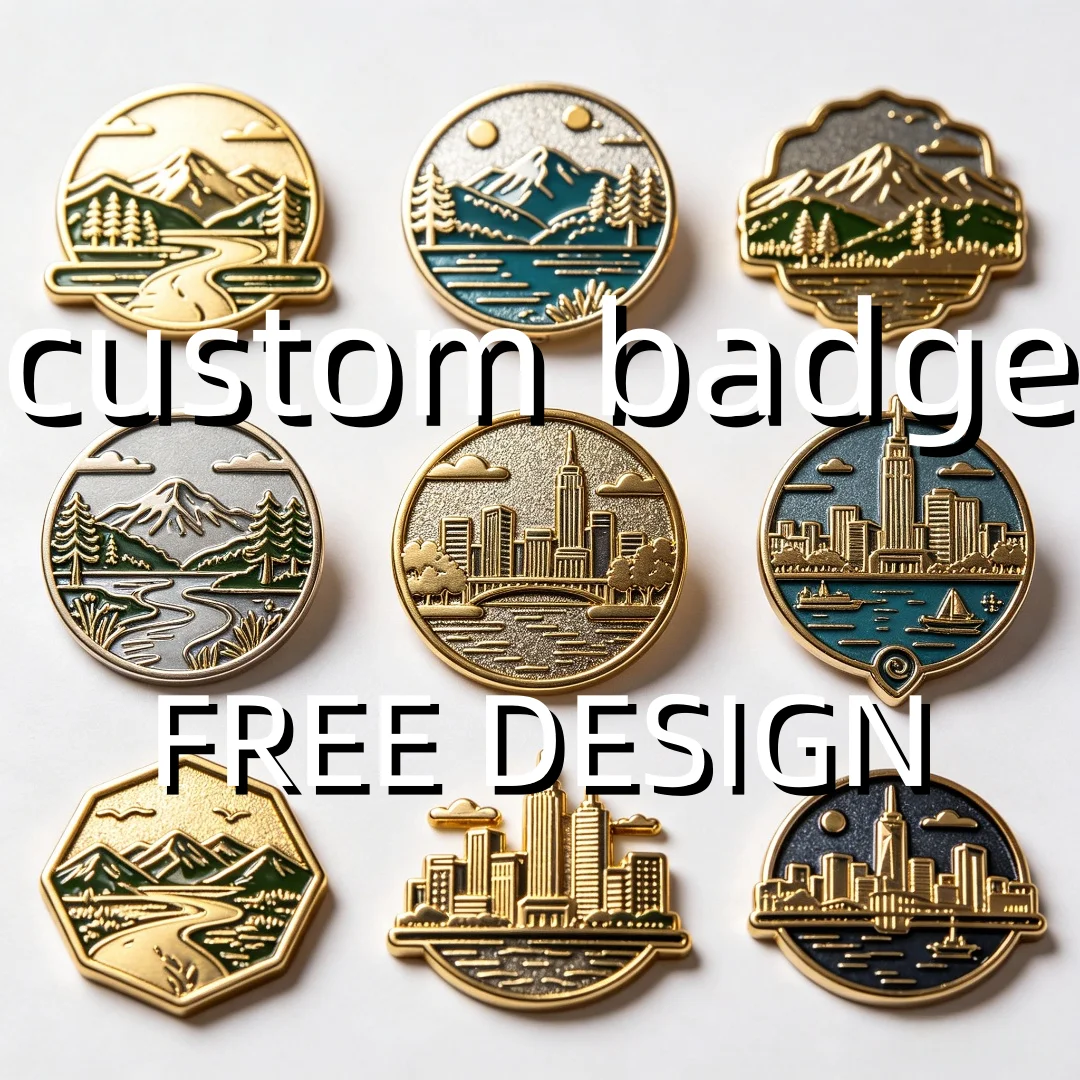 No Minimum Order Badge Custom Hat Pins Metal Soft Hard Enamel Pin Manufacturer Travel Souvenirs Resin Lapel Pin
No Minimum Order Badge Custom Hat Pins Metal Soft Hard Enamel Pin Manufacturer Travel Souvenirs Resin Lapel Pin