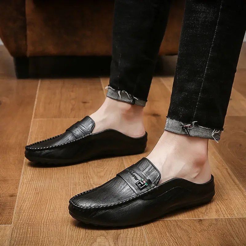 Male Slipper Summer Mules Men's Shoe Casual Half Slides Rubber Original High Quality Fashion With Korean Style Trend 2024 Sale
Male Slipper Summer Mules Men's Shoe Casual Half Slides Rubber Original High Quality Fashion With Korean Style Trend 2024 Sale