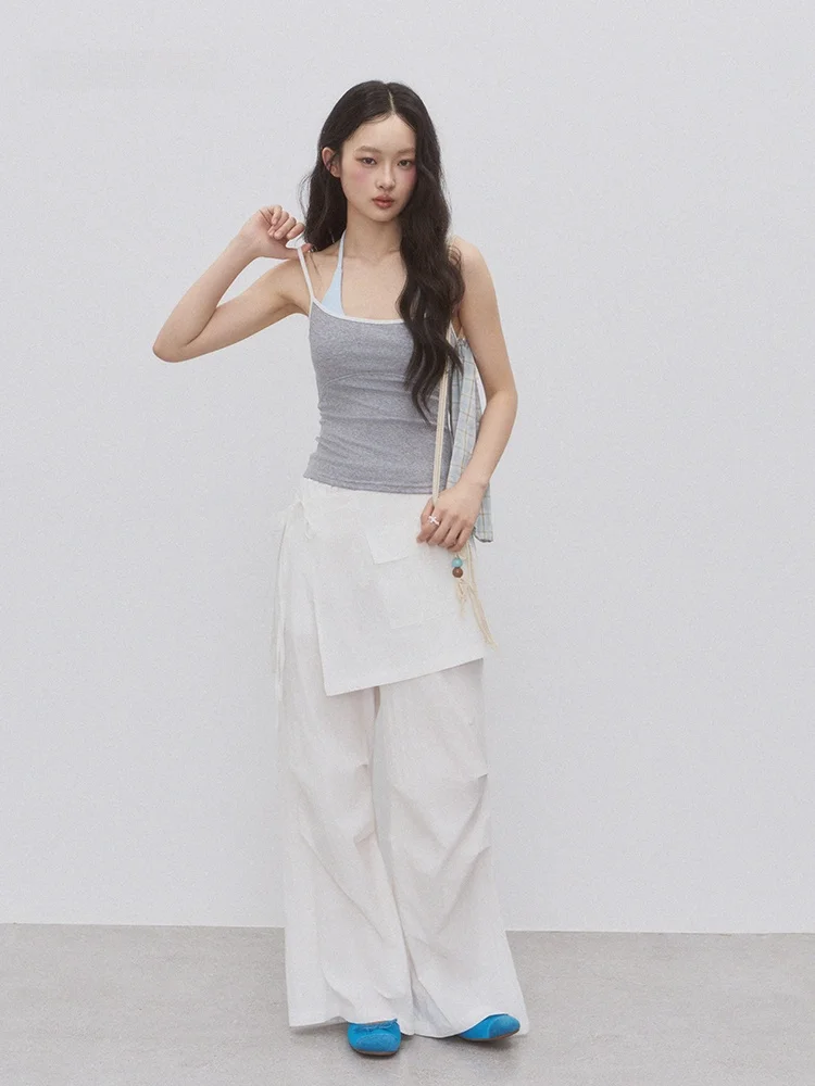 Женский модный летний топ Andasaya Slim Fit Color Block с бретельками, коллекция 2025, для повседневной носки
Женский модный летний топ Andasaya Slim Fit Color Block с бретельками, коллекция 2025, для повседневной носки