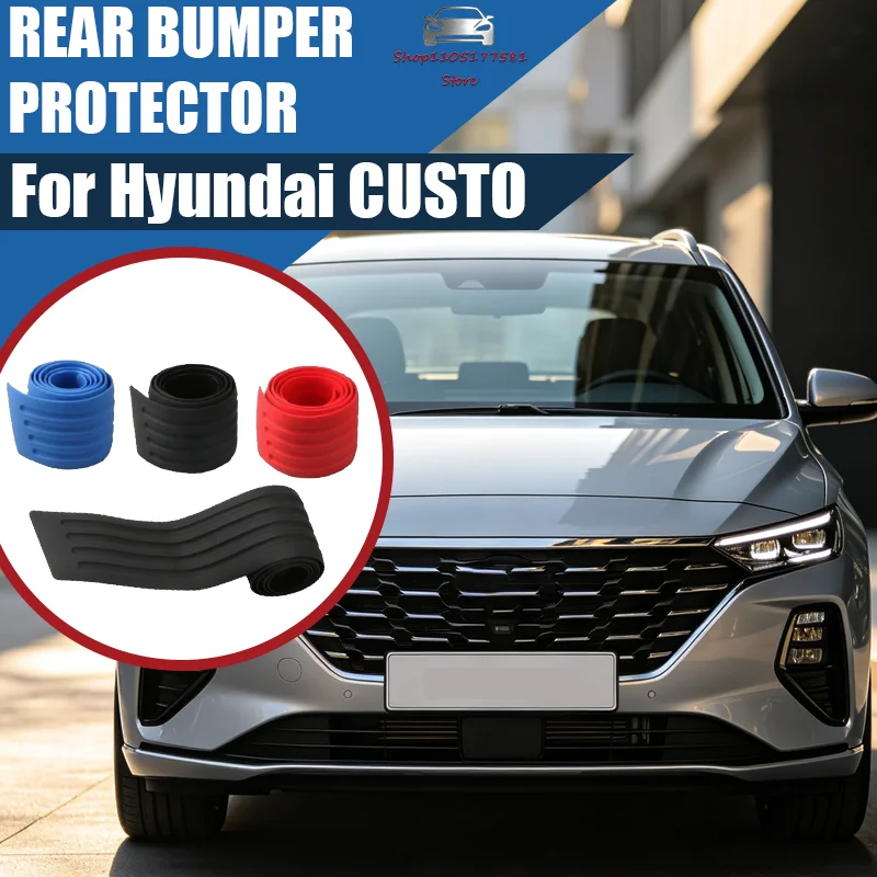 For Hyundai CUSTO Car Trunk Door Sill Plate Protector Anti-Scratch Rear Bumper Guard Rubber Mouldings Pad Trim
For Hyundai CUSTO Car Trunk Door Sill Plate Protector Anti-Scratch Rear Bumper Guard Rubber Mouldings Pad Trim