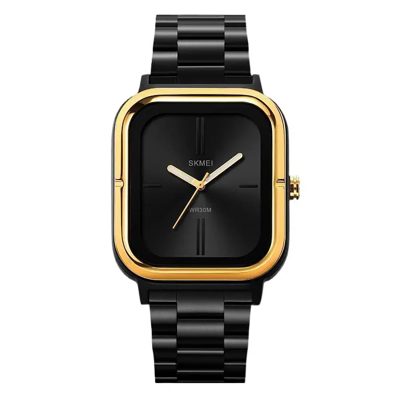 SkmeiMen's Watch Fashion Large Dial Square Quartz Watch Men's Stainless Steel Waterproof Men's Watch
SkmeiMen's Watch Fashion Large Dial Square Quartz Watch Men's Stainless Steel Waterproof Men's Watch