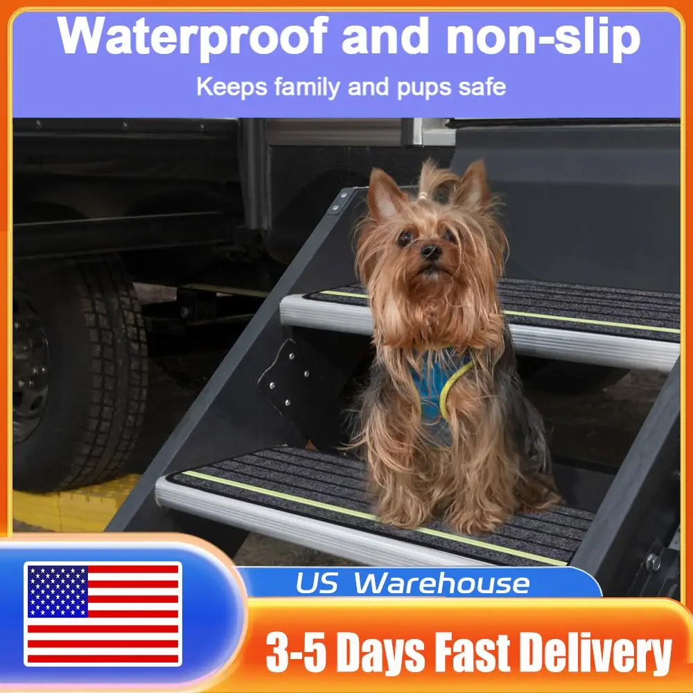 Набор из 4 ковриков для кемпера: нескользящие накладки на ступени для автодома, светоотражающие коврики для ступеней автодома для приключений на природе
Набор из 4 ковриков для кемпера: нескользящие накладки на ступени для автодома, светоотражающие коврики для ступеней автодома для приключений на природе