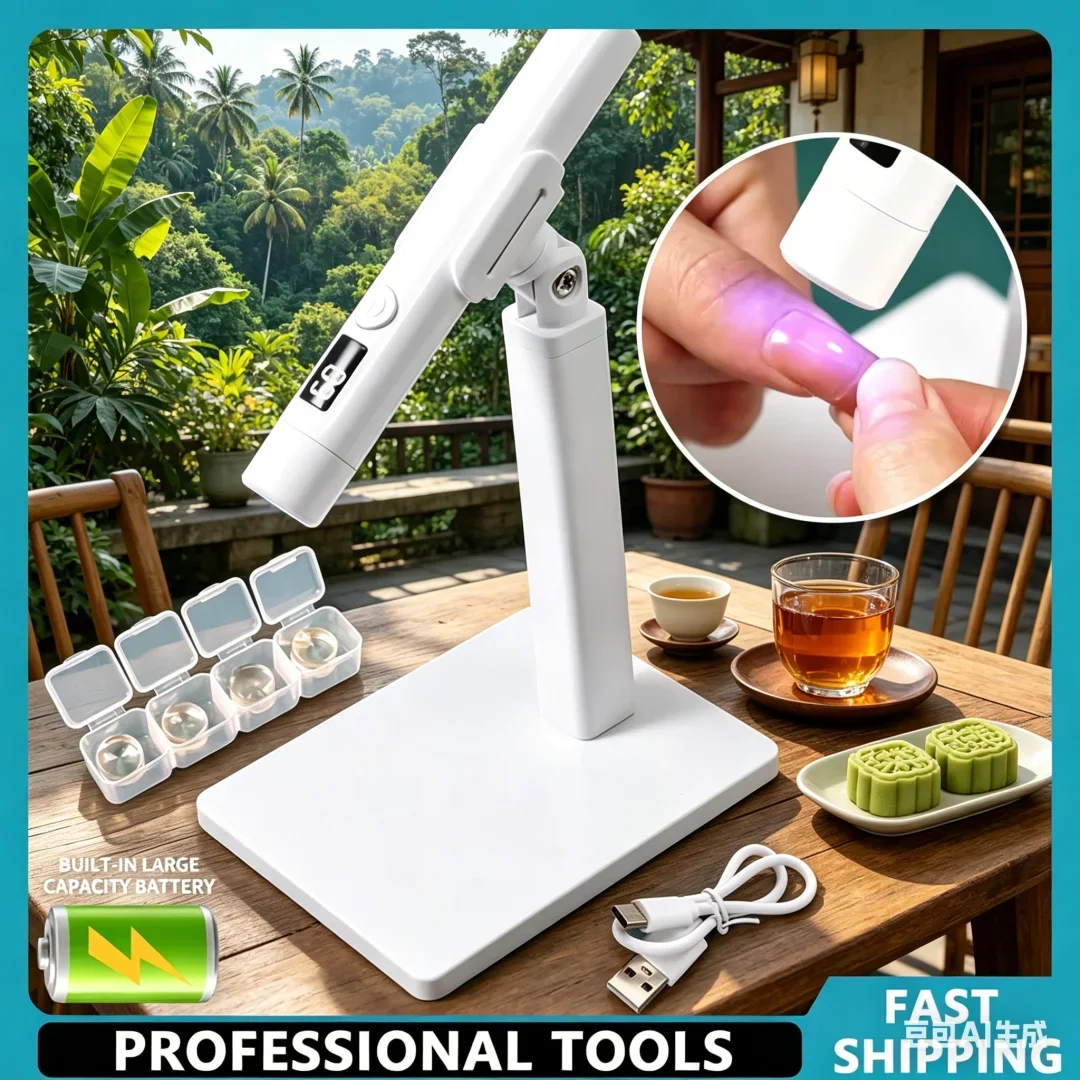 Pulchritudinous Professional Nail UV LED Lamp Desk With Display Rechargeable Portable Mini Nail Dryer Stand UV Lamp for Nails
Pulchritudinous Professional Nail UV LED Lamp Desk With Display Rechargeable Portable Mini Nail Dryer Stand UV Lamp for Nails