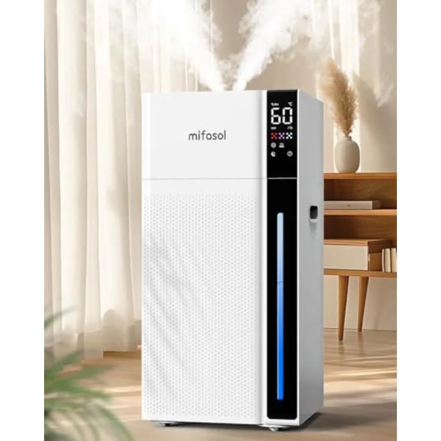 Humidifier Large Room, 5.3Gal/20L Large Humidifiers for Home 1500 sq ft, Cool Mist Humidifiers for Bedroom, Whole House Humidif
Humidifier Large Room, 5.3Gal/20L Large Humidifiers for Home 1500 sq ft, Cool Mist Humidifiers for Bedroom, Whole House Humidif