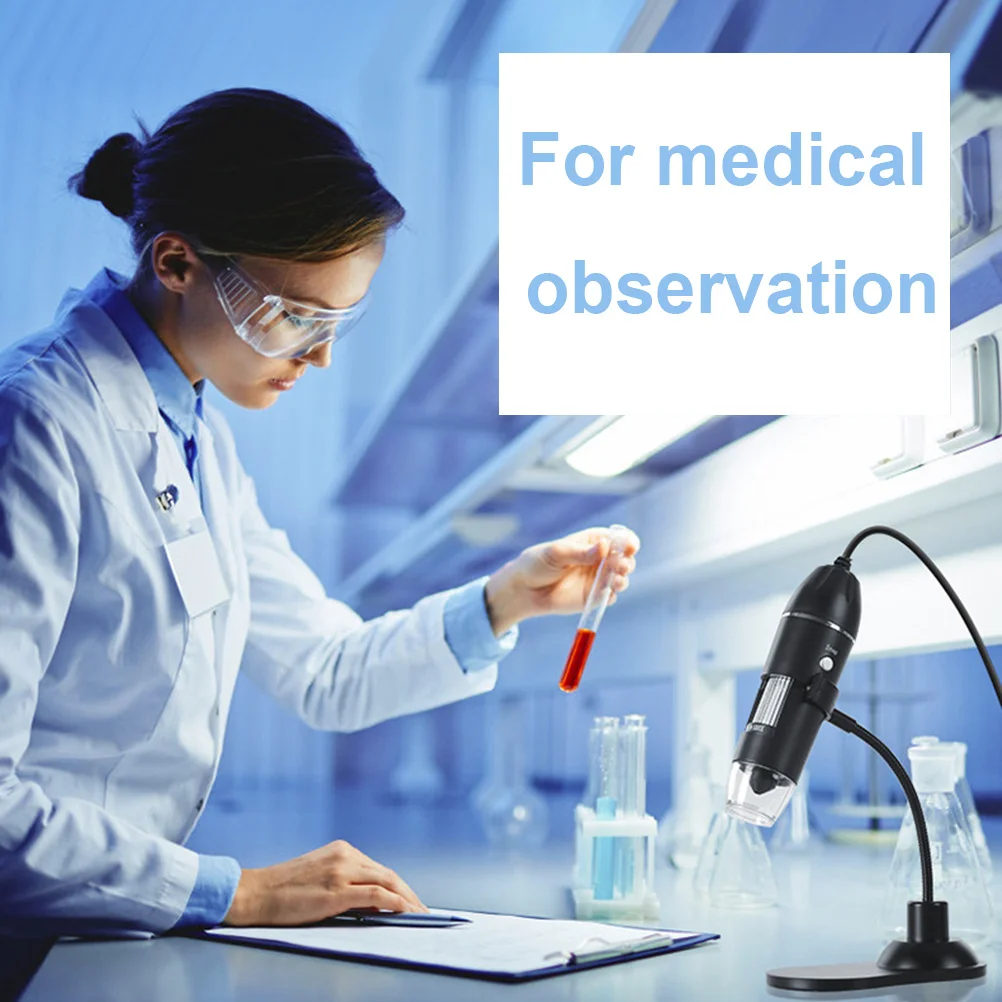 1Pcs Digital Magnifying Glass Handheld USB Microscope 1000x Flexible Arm LED Light for Repair Electronics Jewelry Coin
1Pcs Digital Magnifying Glass Handheld USB Microscope 1000x Flexible Arm LED Light for Repair Electronics Jewelry Coin