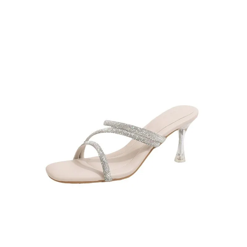 2025 Summer New Woman Slippers Fashion Open Toe Slip on Thick Heel Slides Shoes Ladies Outdoor Dress Beach Sandalias
2025 Summer New Woman Slippers Fashion Open Toe Slip on Thick Heel Slides Shoes Ladies Outdoor Dress Beach Sandalias