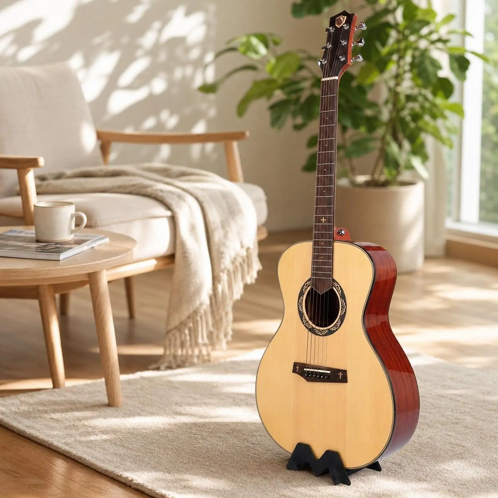 Acoustic Guitar Stand for Acoustic, Classic and Folk Guitars Floor Guitar Stand Guitar Rack
Acoustic Guitar Stand for Acoustic, Classic and Folk Guitars Floor Guitar Stand Guitar Rack