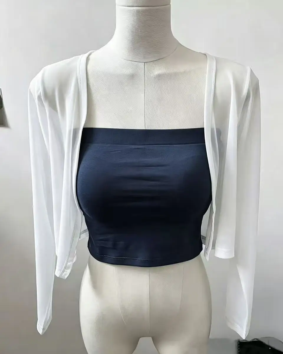 Summer Women Mesh Sun Protection Cardigan Cropped Open Stitch Thin Breathable Casual Beach Daily Streetwear Cover Up
Summer Women Mesh Sun Protection Cardigan Cropped Open Stitch Thin Breathable Casual Beach Daily Streetwear Cover Up