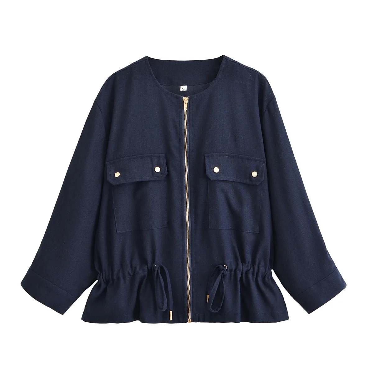 European and American trendy European and American new women's clothing, fashionable temperament, versatile slim hunting jacket 
European and American trendy European and American new women's clothing, fashionable temperament, versatile slim hunting jacket