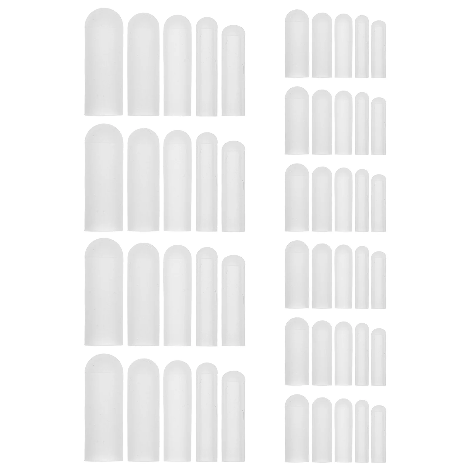 50pcs Silicone Zipper Pull Covers Zipper Head Protector For Washer Dryer Clothes Anti Scratch Noise Reducing Laundry Protection
50pcs Silicone Zipper Pull Covers Zipper Head Protector For Washer Dryer Clothes Anti Scratch Noise Reducing Laundry Protection