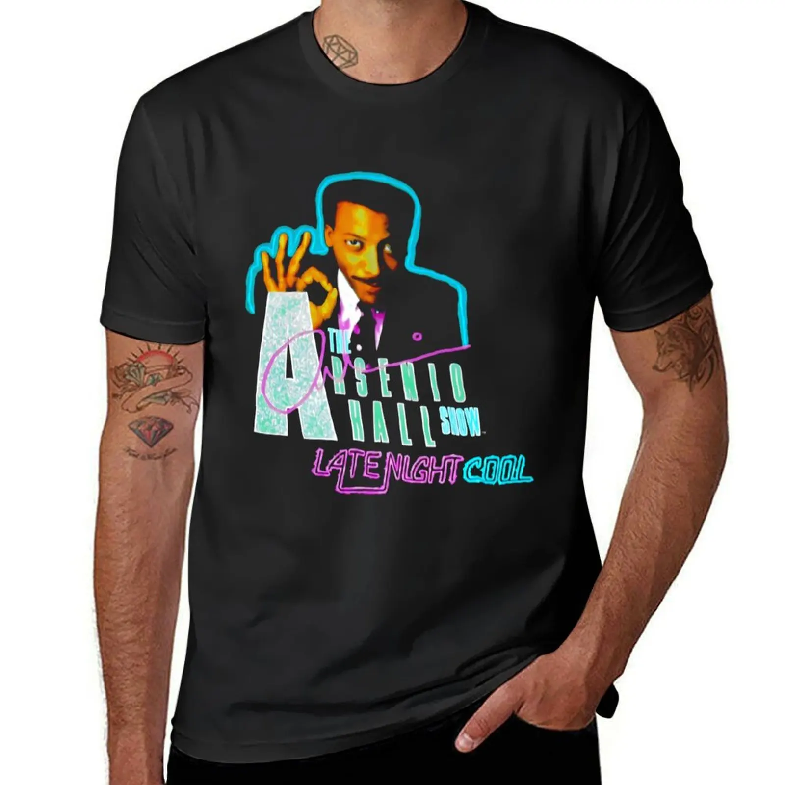 1990 The Arsenio Late Night Cool Brockum Brand T-Shirt plus size tops heavyweights kawaii clothes cute tops Short sleeve tee men
1990 The Arsenio Late Night Cool Brockum Brand T-Shirt plus size tops heavyweights kawaii clothes cute tops Short sleeve tee men