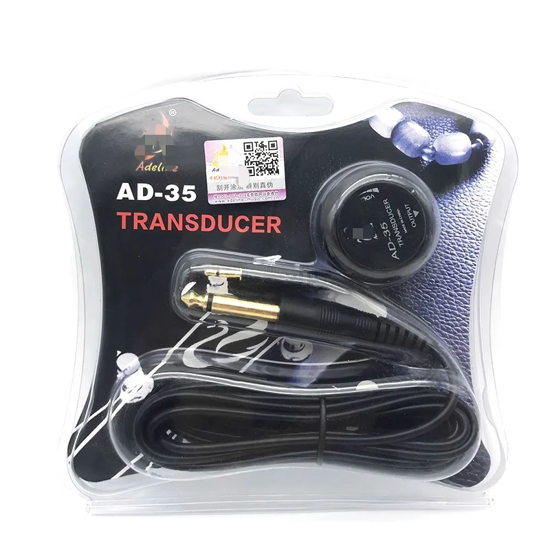 AD-35 Classical Folk Acoustic Guitar Ukulele Pickup No Hole
AD-35 Classical Folk Acoustic Guitar Ukulele Pickup No Hole