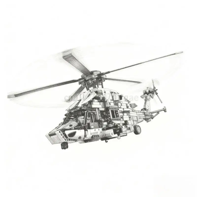 Новая технология Airbus H175, спасательный вертолет, креативная модель, строительный набор, детский рождественский подарок
Новая технология Airbus H175, спасательный вертолет, креативная модель, строительный набор, детский рождественский подарок