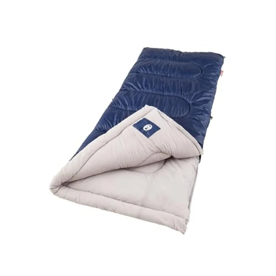 Brazos 20/30°F Adult Cool-Weather Sleeping Bag with No-Snag Zipper and Stuff Sack Machine Washable Great for Camping Traveling
Brazos 20/30°F Adult Cool-Weather Sleeping Bag with No-Snag Zipper and Stuff Sack Machine Washable Great for Camping Traveling