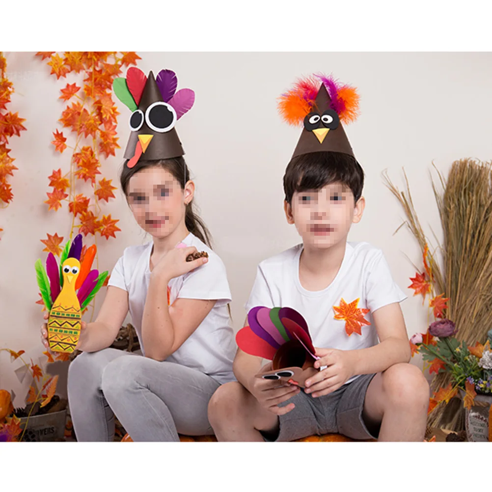 Kids Turkey Hat Elastic Comfortable One Size Fits Most Thanksgiving Decoration Fashionable Unique Baby Gift Turkey Hat for Kids
Kids Turkey Hat Elastic Comfortable One Size Fits Most Thanksgiving Decoration Fashionable Unique Baby Gift Turkey Hat for Kids