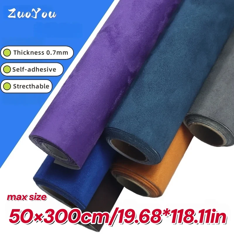 Self-Adhesive Suede Leather Wrap for Car Interior Modification Door Panel Workbench DIY Leathercraft Suede Velvet Cloth Sticky
Self-Adhesive Suede Leather Wrap for Car Interior Modification Door Panel Workbench DIY Leathercraft Suede Velvet Cloth Sticky