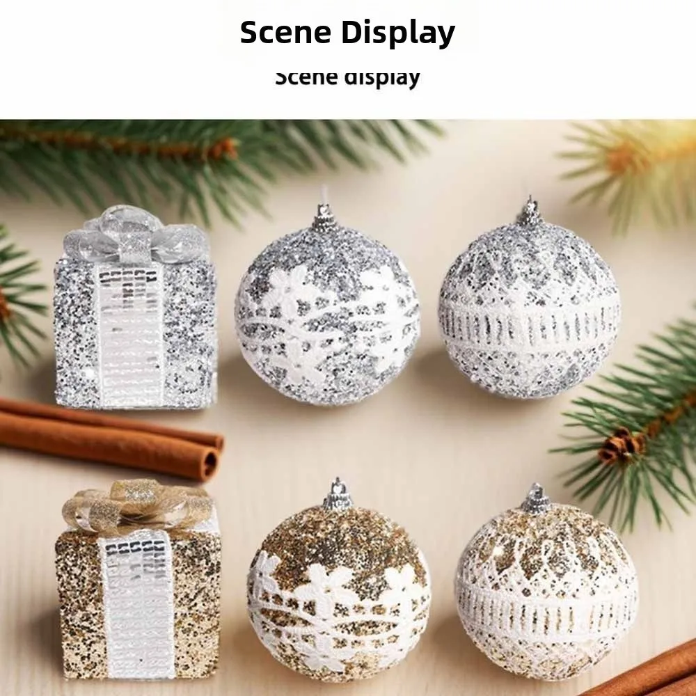 Plastic Christmas Ball Ornaments Shatterproof Hanging Christmas Baubles Reusable Glitter Christmas Tree Topper
Plastic Christmas Ball Ornaments Shatterproof Hanging Christmas Baubles Reusable Glitter Christmas Tree Topper