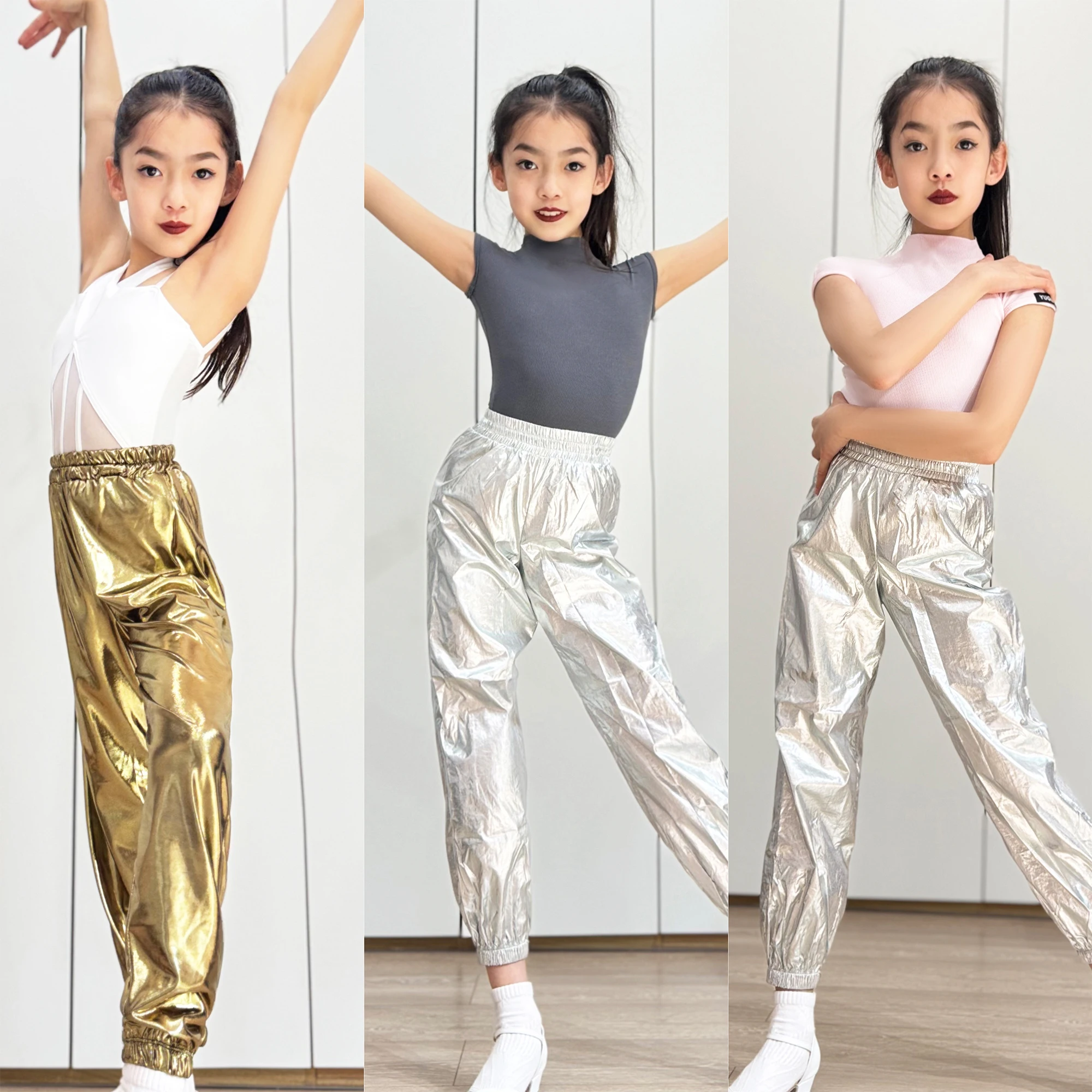 UK Latin Dance Girls' 2026 New Summer Top & Patent Leather Pants Set - Shiny Practice Dance Wear
UK Latin Dance Girls' 2026 New Summer Top & Patent Leather Pants Set - Shiny Practice Dance Wear