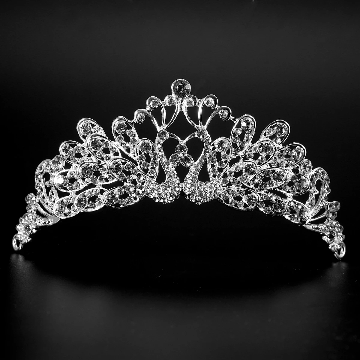 Rhinestone Crown Birthday Crystal Wedding Headpiece Queen Crown Women's Party Tiara Headband Anti-Allergic Free Size Sparkling
Rhinestone Crown Birthday Crystal Wedding Headpiece Queen Crown Women's Party Tiara Headband Anti-Allergic Free Size Sparkling