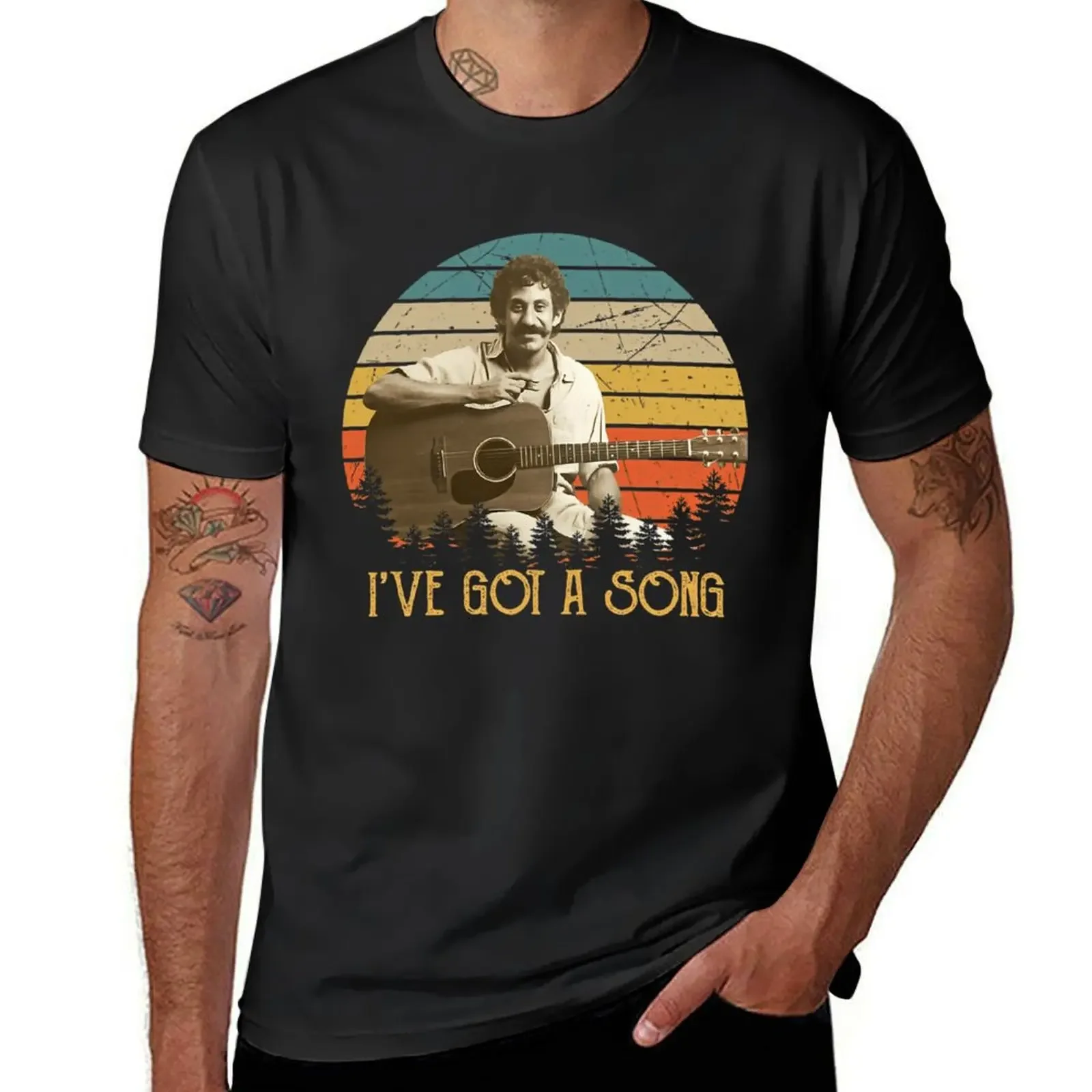 Vintage Sunset Jim Croce I've Got A Song T-Shirt custom t shirt blue lock slim fit t shirts for men
Vintage Sunset Jim Croce I've Got A Song T-Shirt custom t shirt blue lock slim fit t shirts for men