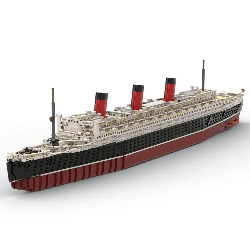 Изготовленный на заказ MOC-93208 масштаб 1/325, Queen Mary, совместимый с игрушками 10294 (4689 шт.), подарок
Изготовленный на заказ MOC-93208 масштаб 1/325, Queen Mary, совместимый с игрушками 10294 (4689 шт.), подарок