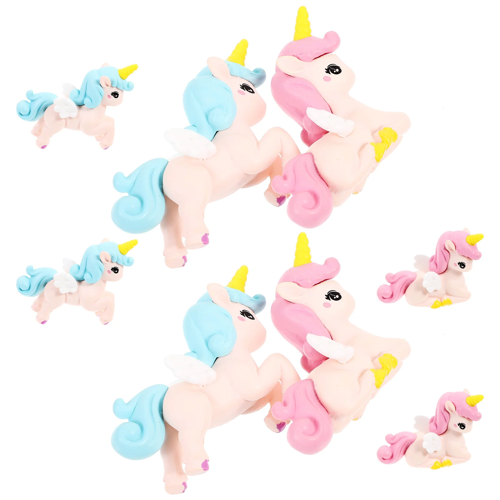 8 Pcs Micro Landscape Decoration Creative Appearance Ornaments Garden Unicorn Miniature Bonsai Scene Figurine Small Toys Resin
8 Pcs Micro Landscape Decoration Creative Appearance Ornaments Garden Unicorn Miniature Bonsai Scene Figurine Small Toys Resin