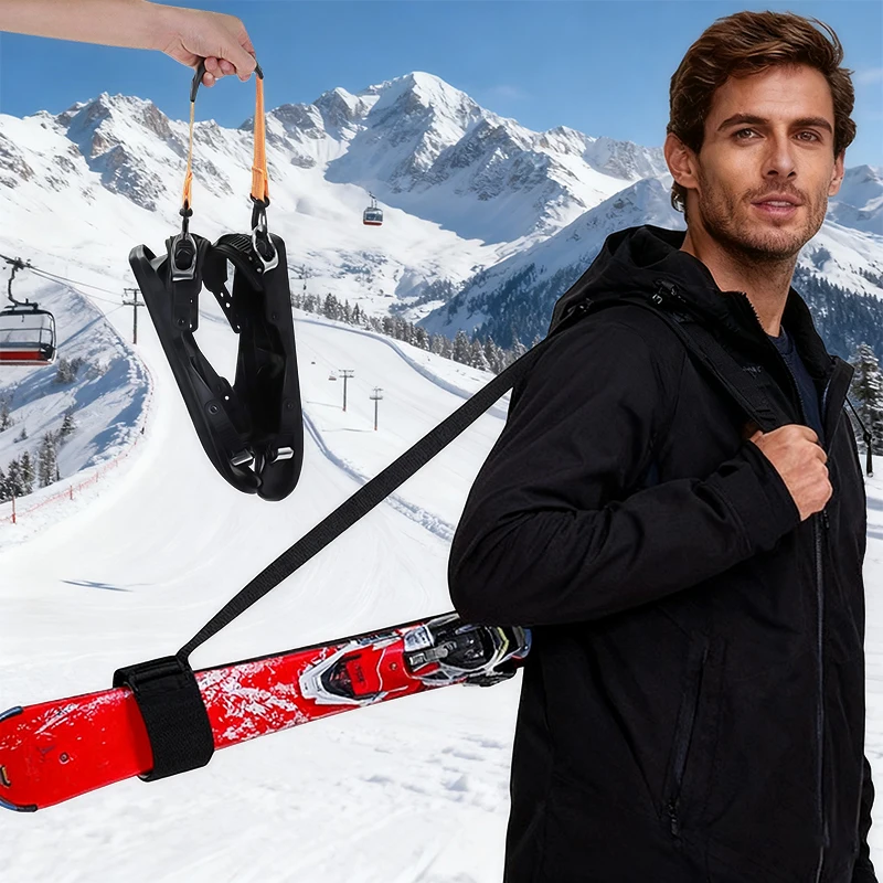2Pcs Nylon Multi-functional Ski Boot Strap Ski Shoe Handle Adjustable Buck Hook Loop Protecting Black Nylon Ski Handle Strap Bag
2Pcs Nylon Multi-functional Ski Boot Strap Ski Shoe Handle Adjustable Buck Hook Loop Protecting Black Nylon Ski Handle Strap Bag