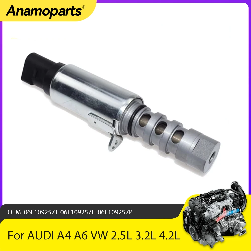 Engine Parts Variable Timing Valve Solenoid VVT Fit 2.5 3.2 4.2 L For Audi A4 A6 VW Jetta Golf 2.5L 3.2L 4.2L 05-13 06E109257F
Engine Parts Variable Timing Valve Solenoid VVT Fit 2.5 3.2 4.2 L For Audi A4 A6 VW Jetta Golf 2.5L 3.2L 4.2L 05-13 06E109257F